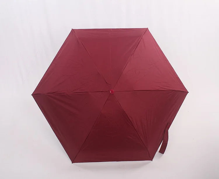 Wholesale Custom Mini Umbrella Manual Capsule Uv Protection Small Folding Umbrella Sun and Rain