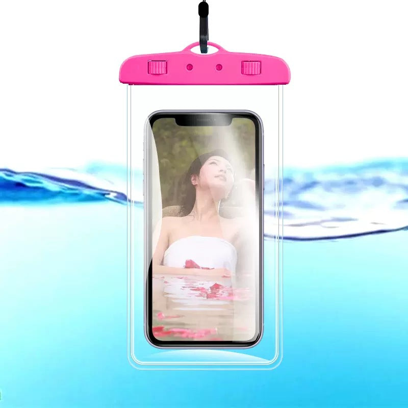 Mobile Phone Waterproof Bag with Touch Screen for Swimming, Special for Taking Pictures, Diving and Rafting Equipment, Transparent Sealed Waterproof Mobile Phone Case