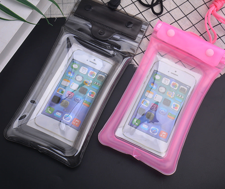 Mobile Phone Waterproof Bag with Touch Screen for Swimming, Special for Taking Pictures, Diving and Rafting Equipment, Transparent Sealed Waterproof Mobile Phone Case