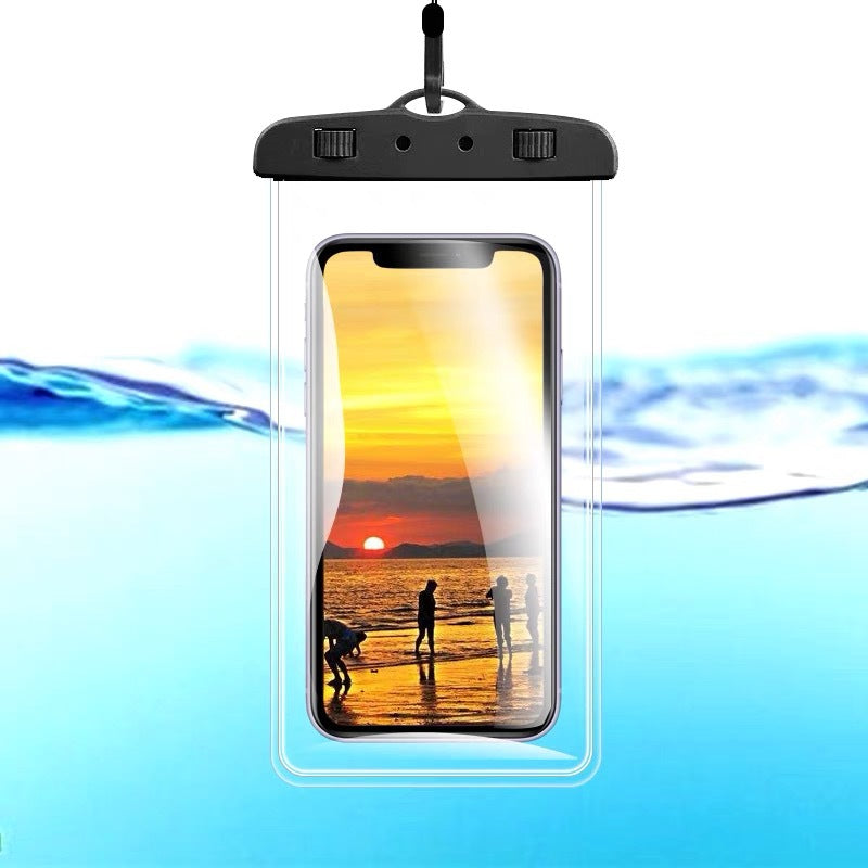 Mobile Phone Waterproof Bag with Touch Screen for Swimming, Special for Taking Pictures, Diving and Rafting Equipment, Transparent Sealed Waterproof Mobile Phone Case