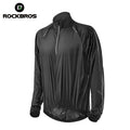 ROCKBROS Summer Cycling Jacket Lightweight Portable Coat Quick Dry Breathable Sunscreen Jacket Outdoor Sports Cycling Clothing