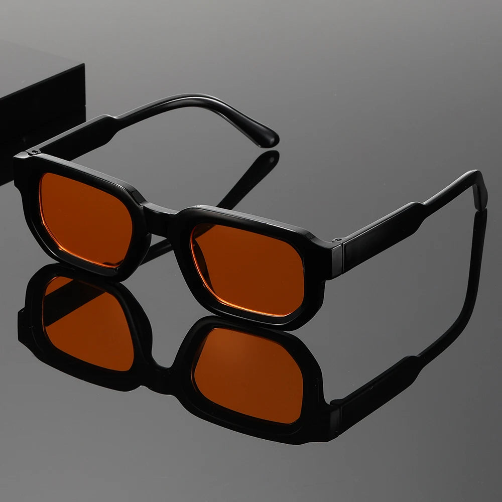 1PC, fashionable square frame glasses, a variety of colors to choose from, parties, props, cool and trendy, suitable for parties
