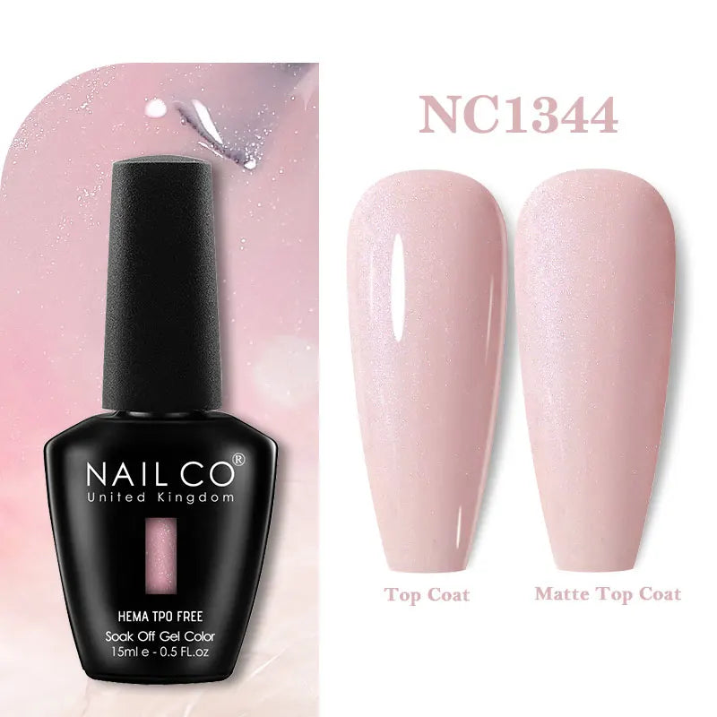NAILCO 15ml Hema TPO Free Gel Nails Poilsh Vernis Semi Permanent UV Varnish Gel Nail Art Manicure Design TOP BASE Varnish Hybrid