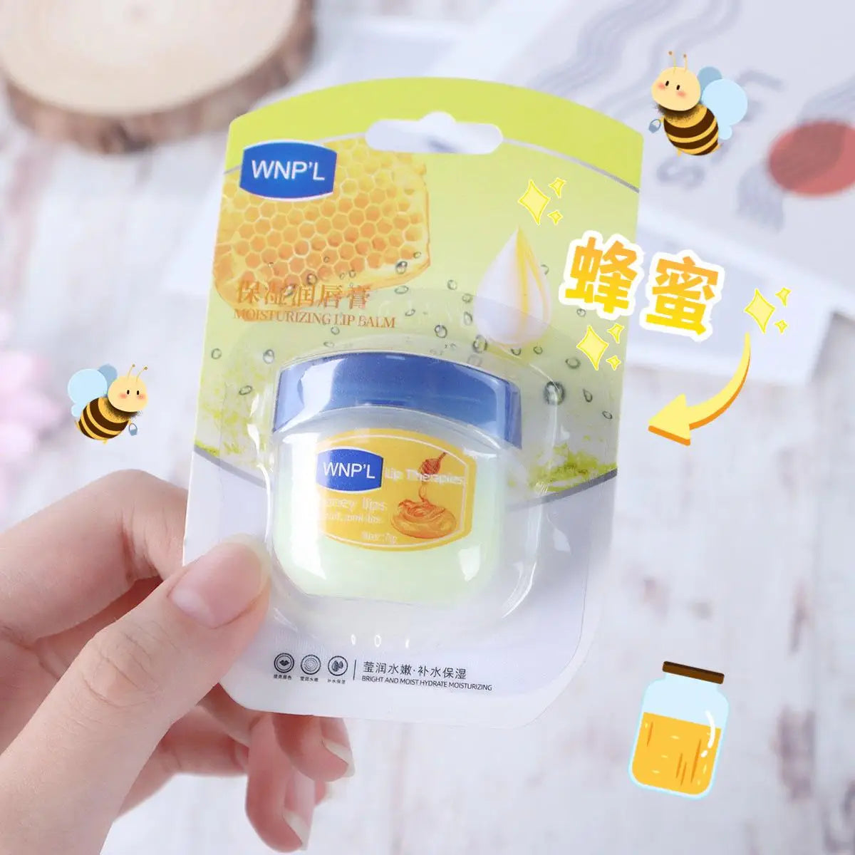 8 Pieces Set Lip Balm Moisturizing Lip Mask Repairing Lips For Men And Women Fade Lip Lines Sleep Labial Membrane Korea Skincare
