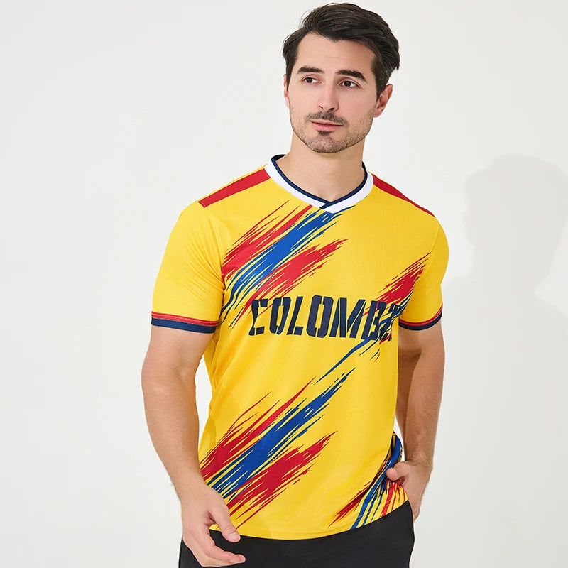2024 hot selling Colombia American Cup soccer jersey popular design custom running sports football clothes