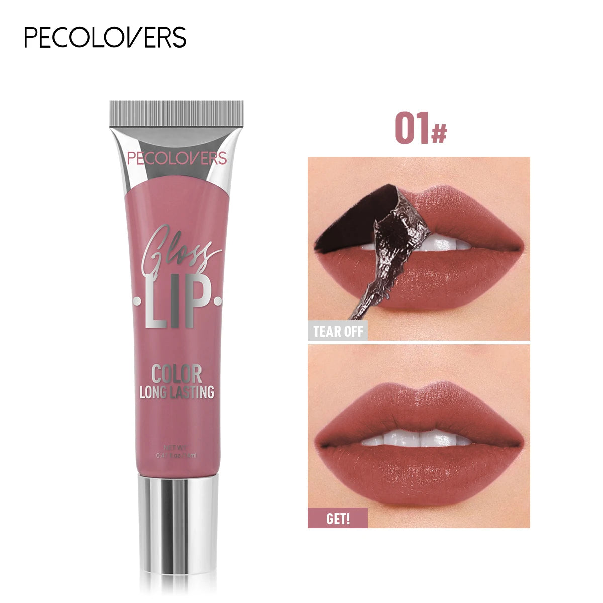6-color Liquid Peel-off Lip gloss