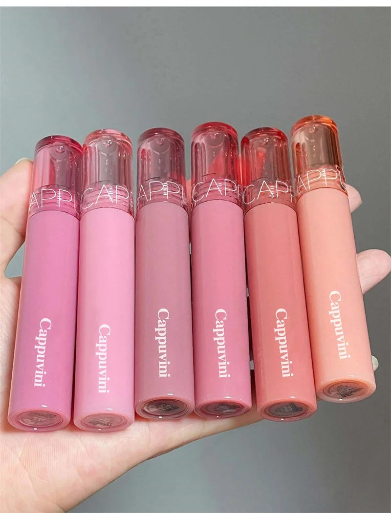 Clear Fruit Juice Lip Gloss Crystal Jelly Moisturizing Lips Oil Lasting No Sticky Sexy Lip Gloss Lipstick Makeups Lips Care
