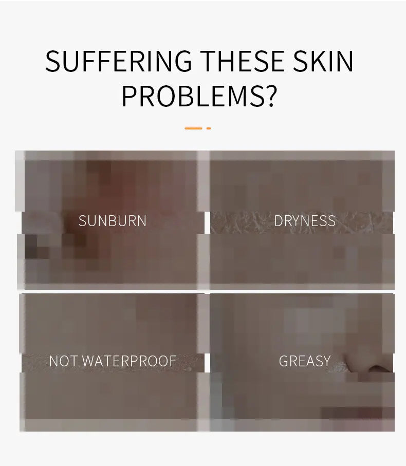 Hot Sale Skin Whiten Cream Repair Facial Best Sunscreen Spf 50 Face for Black Oily Skin Two in One Lightening Sunblock Products