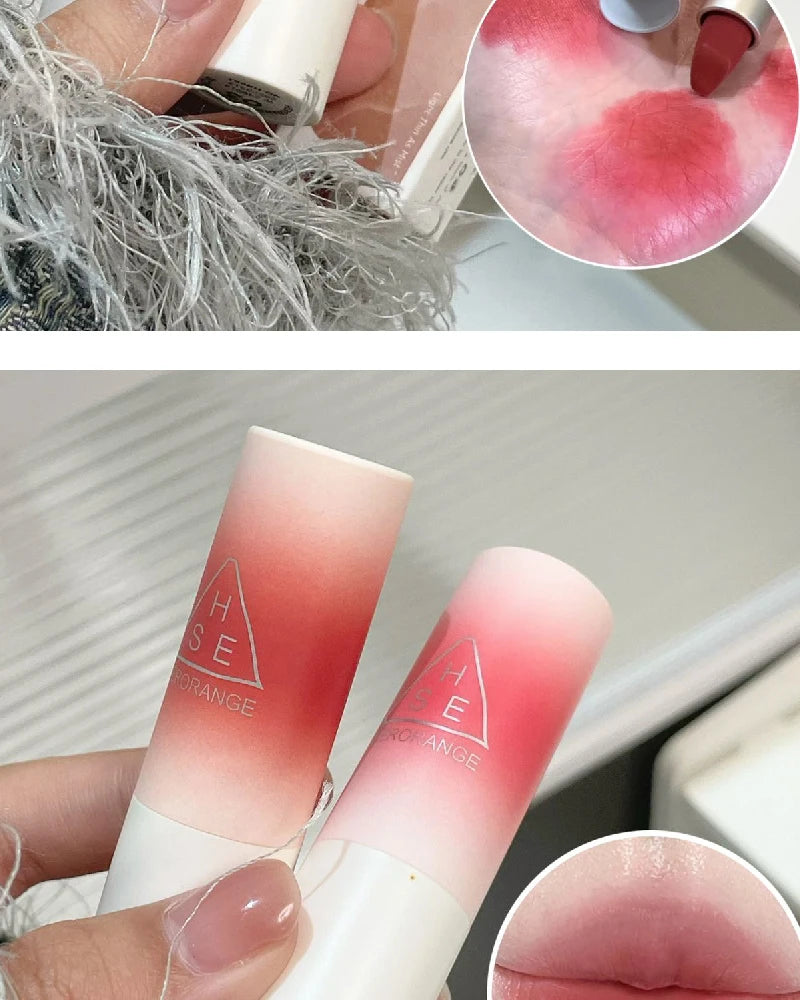 HERORANGE yarn felt velvet fog matte lipstick fog face velvet color holding makeup lifting color whitening lipstick