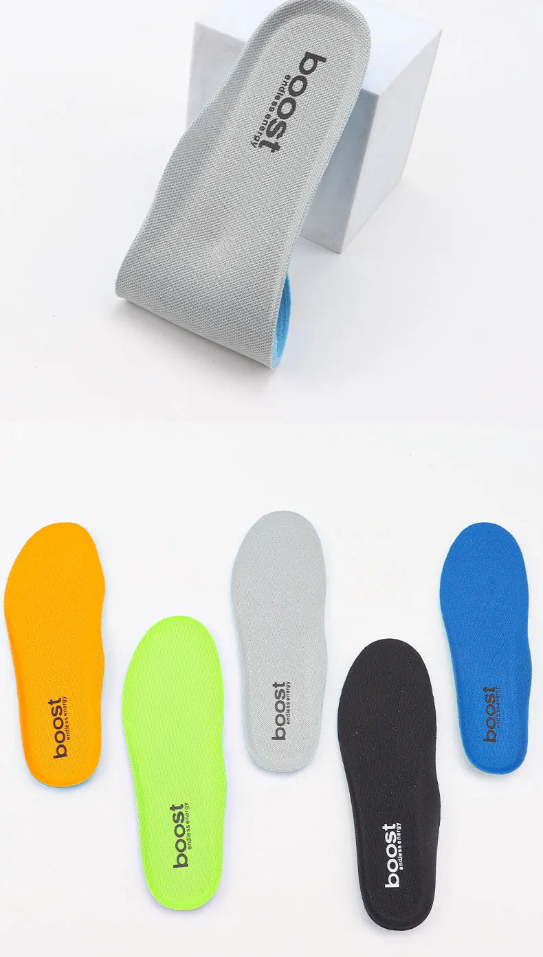 Sports Insoles for Shoes Orthopedic Plantar Fasciitis Shoe Pads Running Accessories Arch Support Flat Foot Pad for Women Men
