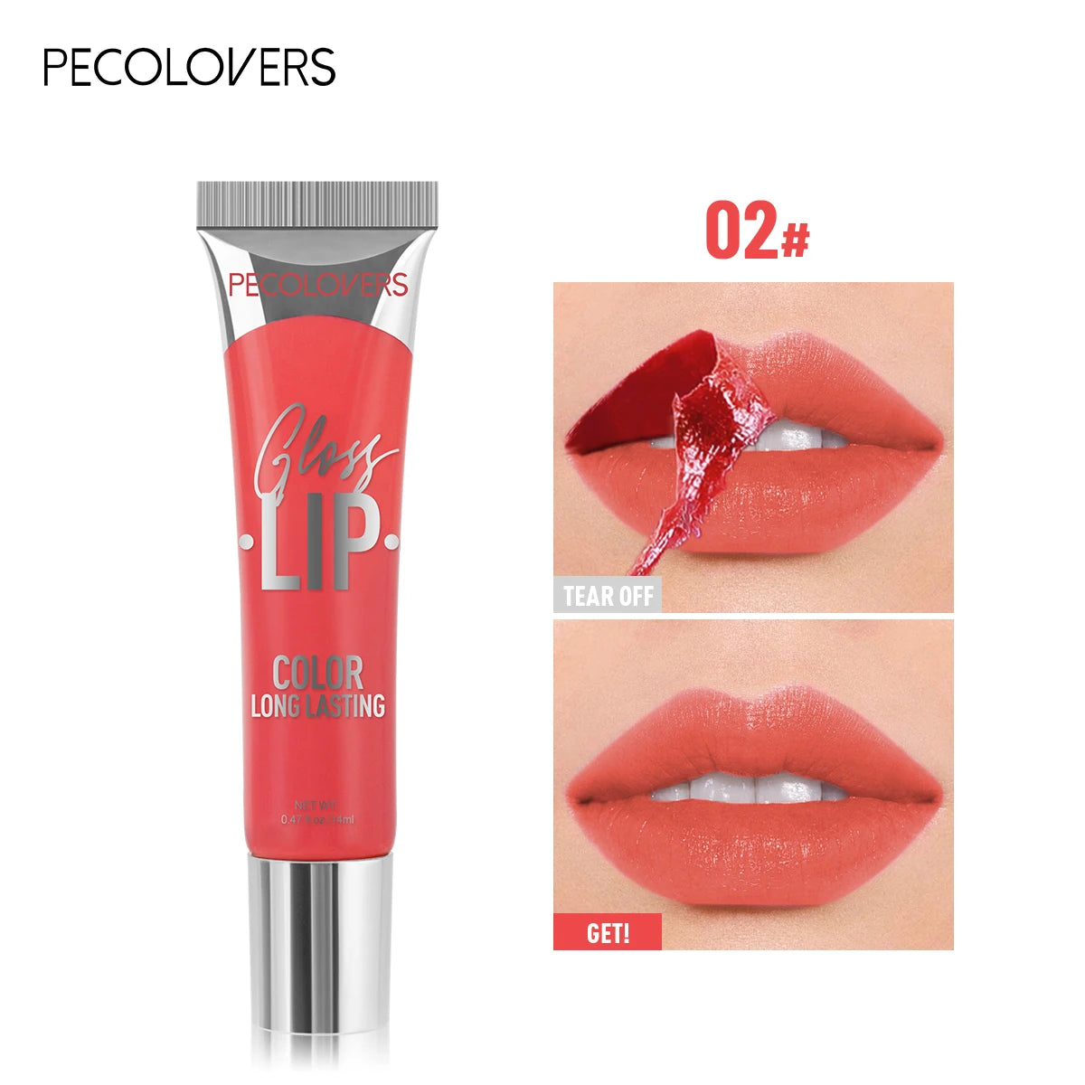 6-color Liquid Peel-off Lip gloss