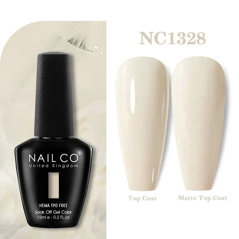 NAILCO 15ml Hema TPO Free Gel Nails Poilsh Vernis Semi Permanent UV Varnish Gel Nail Art Manicure Design TOP BASE Varnish Hybrid