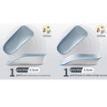 1/2pair 1.5/2.5/3.5 Cm Arch Support Height Increase Insole Elastic Lift Men'S And Women'S Insoles