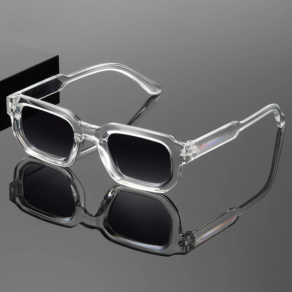 1PC, fashionable square frame glasses, a variety of colors to choose from, parties, props, cool and trendy, suitable for parties
