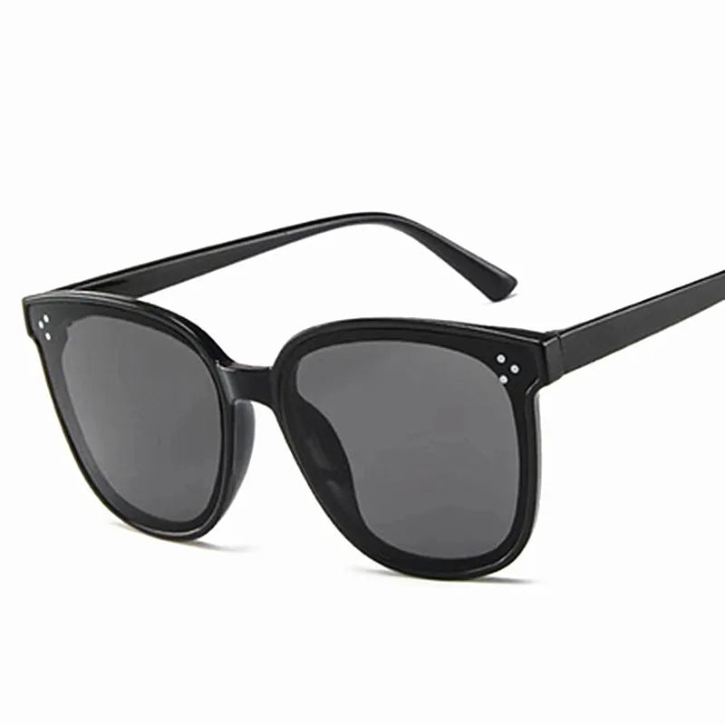 Oversized SquareSunglasses for Women Men, UV400 Protection Driving Shades,Trendy All-Match Fashion Sun Glasses for OutdoorTravel