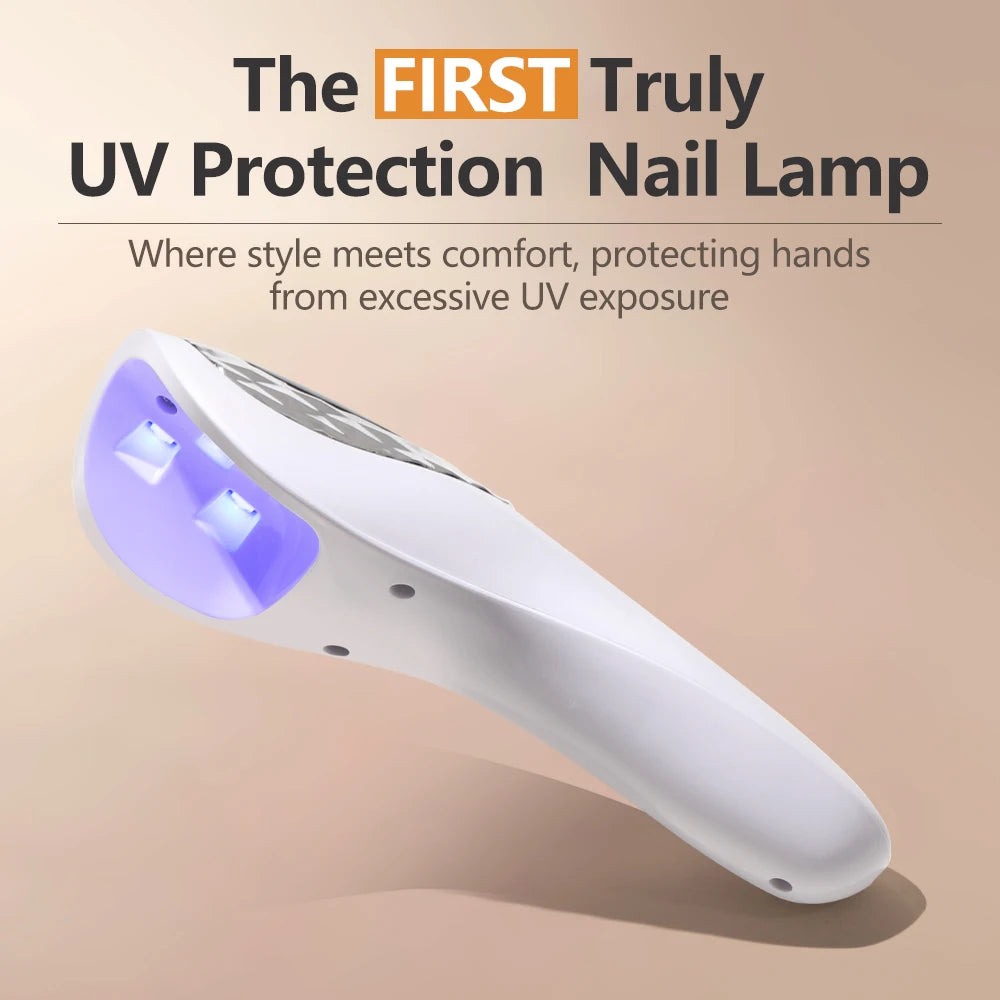 LINMANDA Handheld UV LED Lamp for Nails Drying Lamp Rechargeable Mini Manicure Lamp Nail Dryer For Gel Polish Manicure Tools