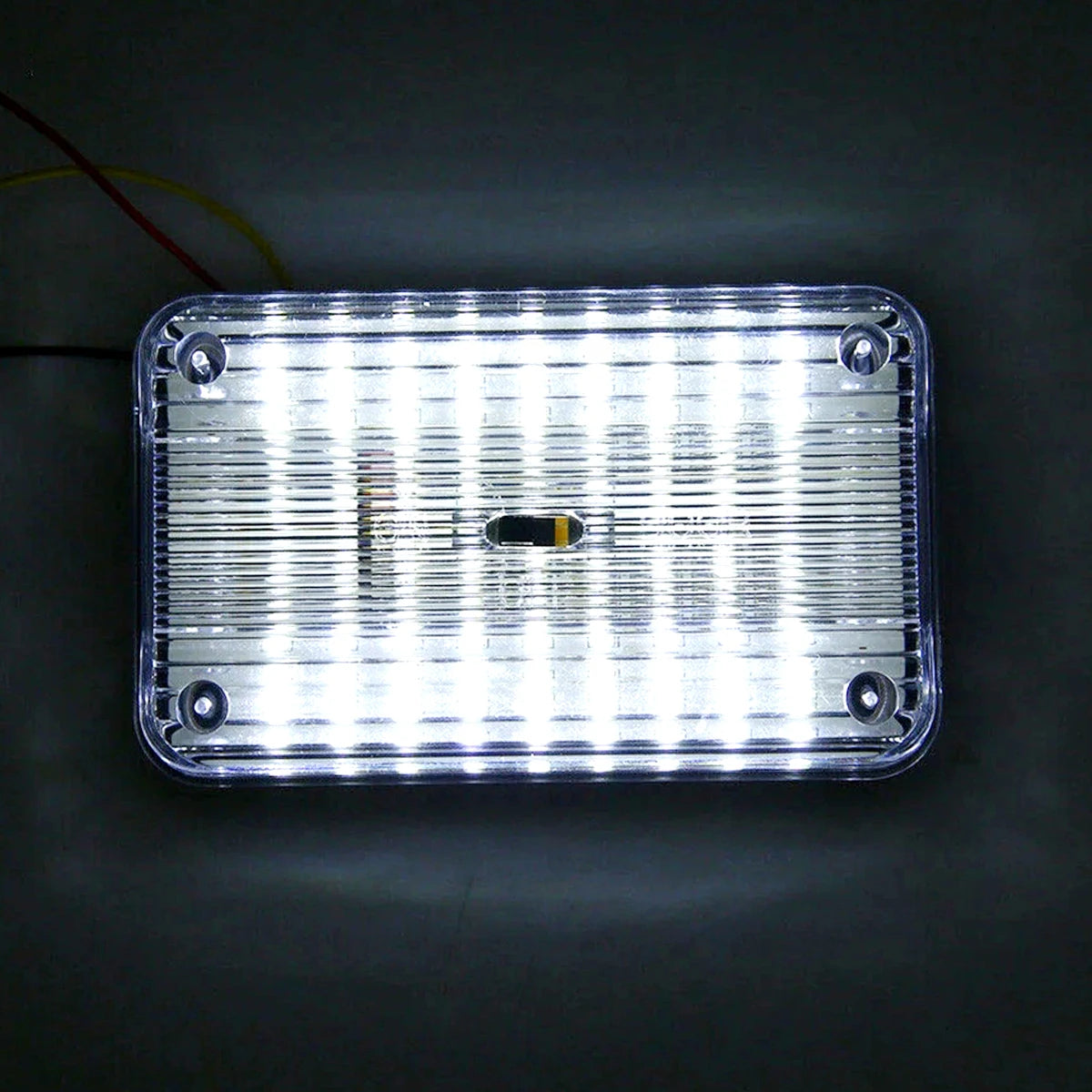 Car Interior Roof Lights 12V 36 LED Bulbs White Vehicle Ceiling LED Lighting Lamp Car Dome Reading Light with On/Off Switch