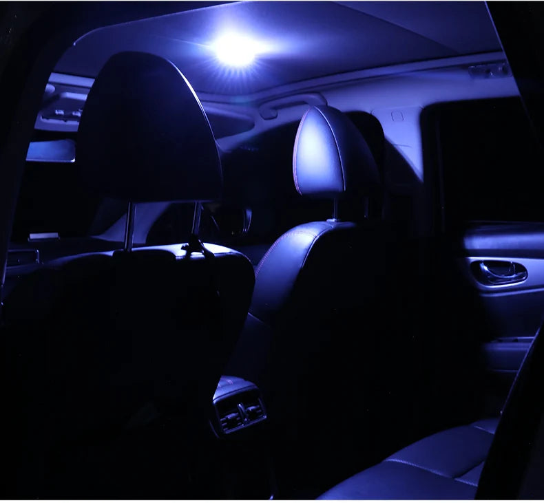 Car LED reading light Interior light Trunk light Car mounted ceiling Indoor and rear interior touch lighting