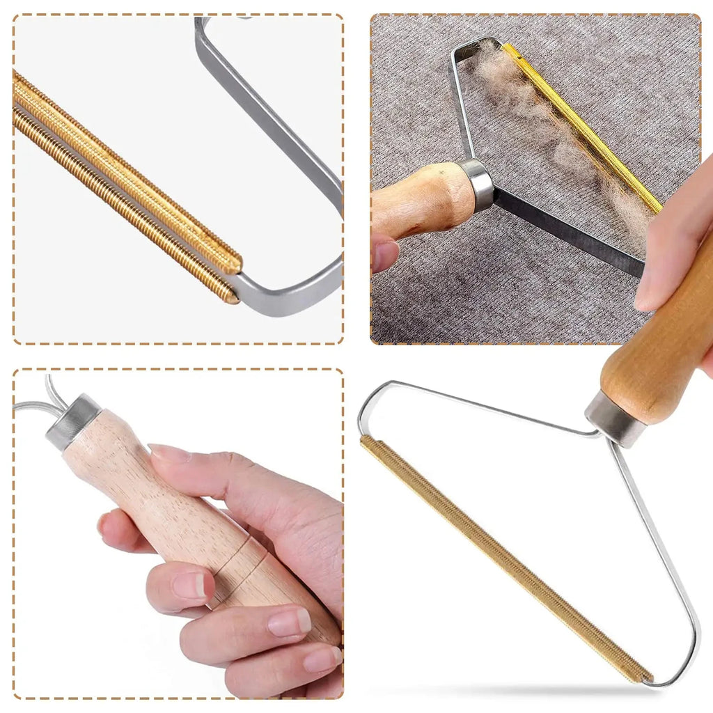 Cat and dog cleaning tools Portable manual hair remover Ball trimmer Carpet wool coat clothing hair remover Pet hair remover