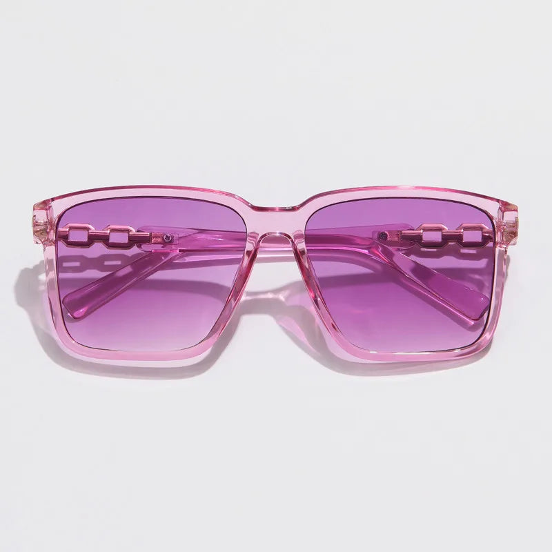 Fashion Womens Sunglasses Square Style Sun Glasses Accessories Gradient Lens Anti-UV400 Luxury Brand Oculus Eyeglasses Female