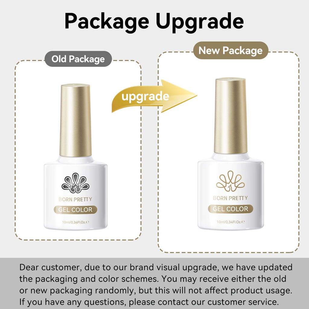 BORN PRETTY 10ml Silver Water Light Cat Magnetic Gel Nail Polish Nail Supplies Vernis Semi Permanent Gel for Fall Winter Nails