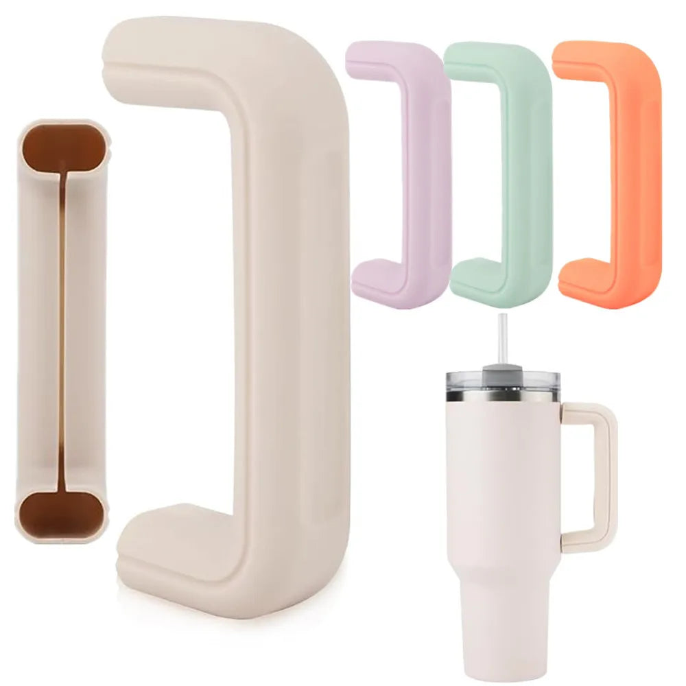 Stanley Cup 40 Oz Anti Skidding Protective Water Bottle Handle Silicone Cover Sleeve Compatible With Stanley Tumbler Accessories